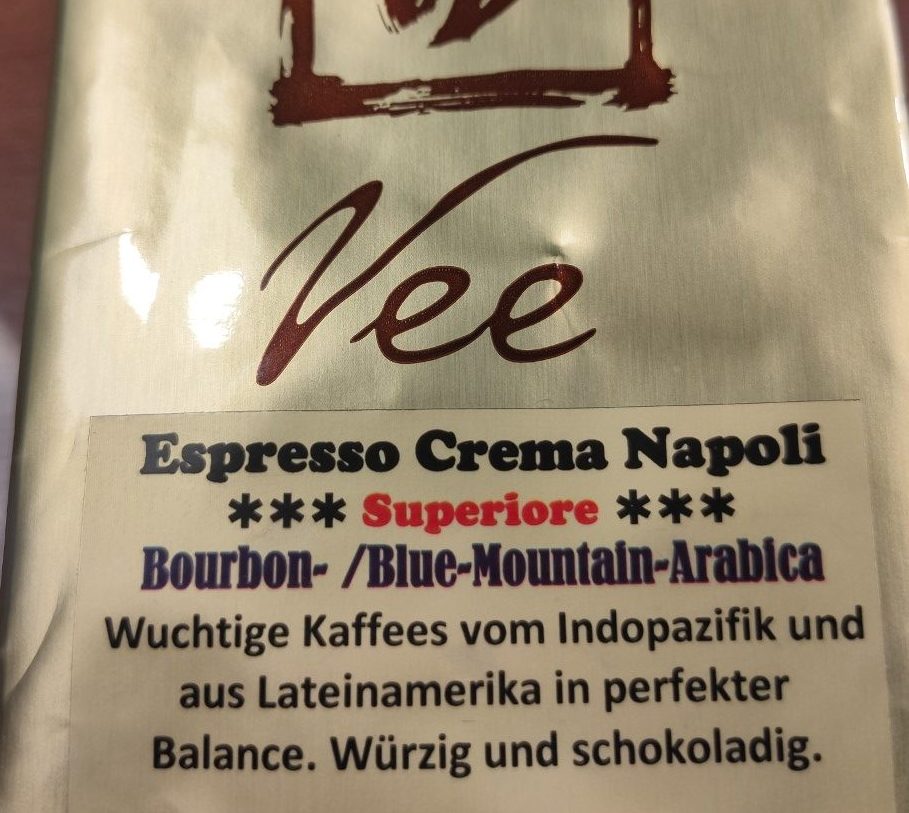 Espresso Crema Napoli Superiore